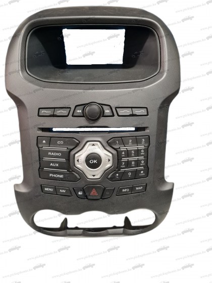 TKE műszerfal középrész